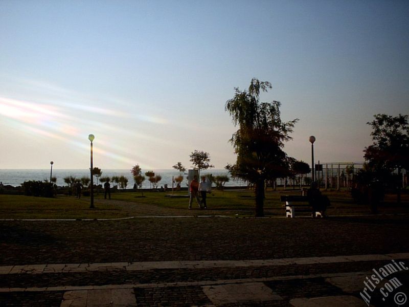 View of Yalova city in Turkey.
